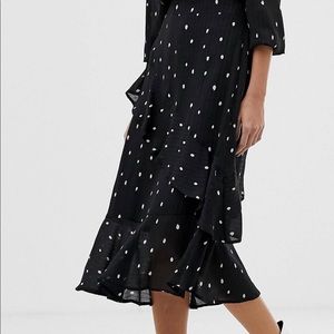 Y.A.S Polka Dot Skirt with frill details